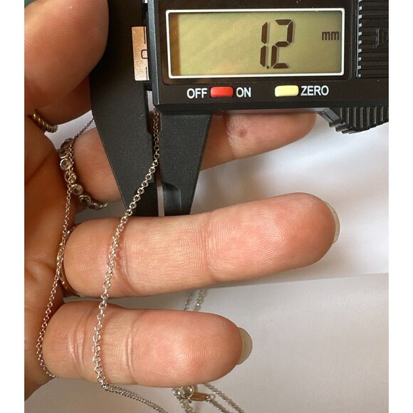 Tiffany & Co. THICK 20 inch chain in silver - Picture 6 of 7